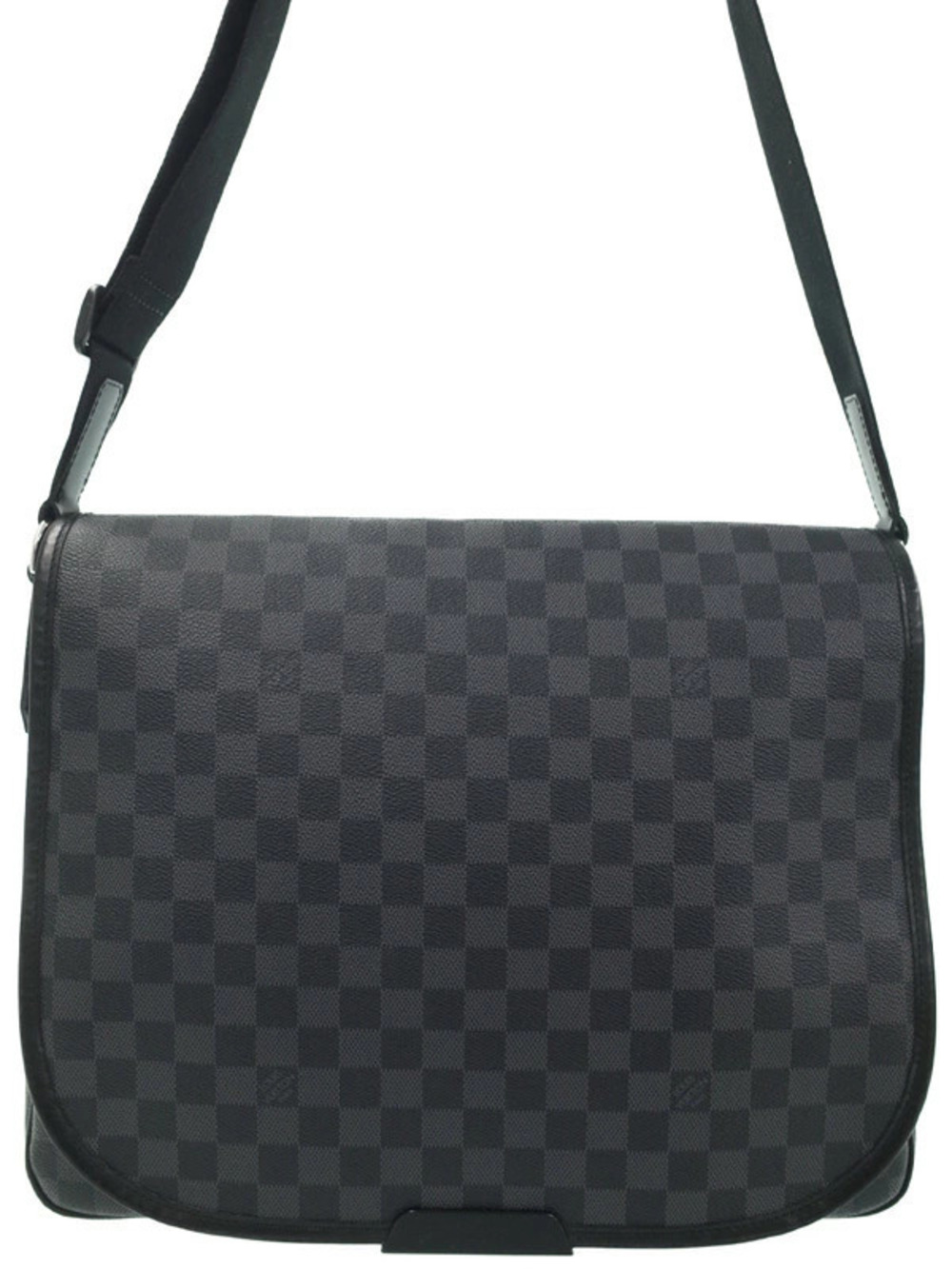 Louis Vuitton Damier Graphite Black Daniel Shoulder Bag